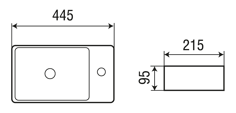 Раковина WeltWasser Aisbach 5112 44 10000004593 Белый глянец от магазина ЛесКонПром.ру