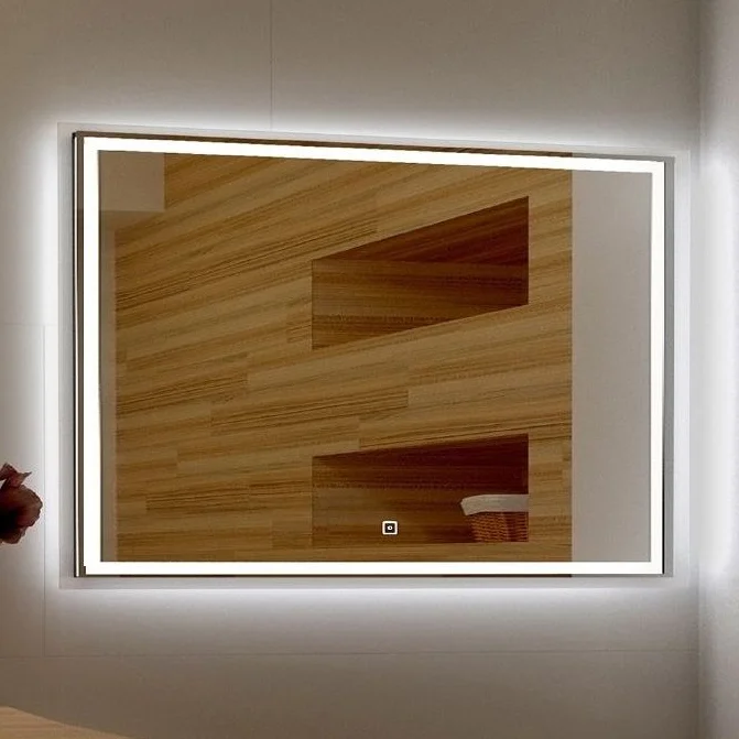 Зеркало Art&Max Monza 140x80 с подсветкой от магазина ЛесКонПром.ру