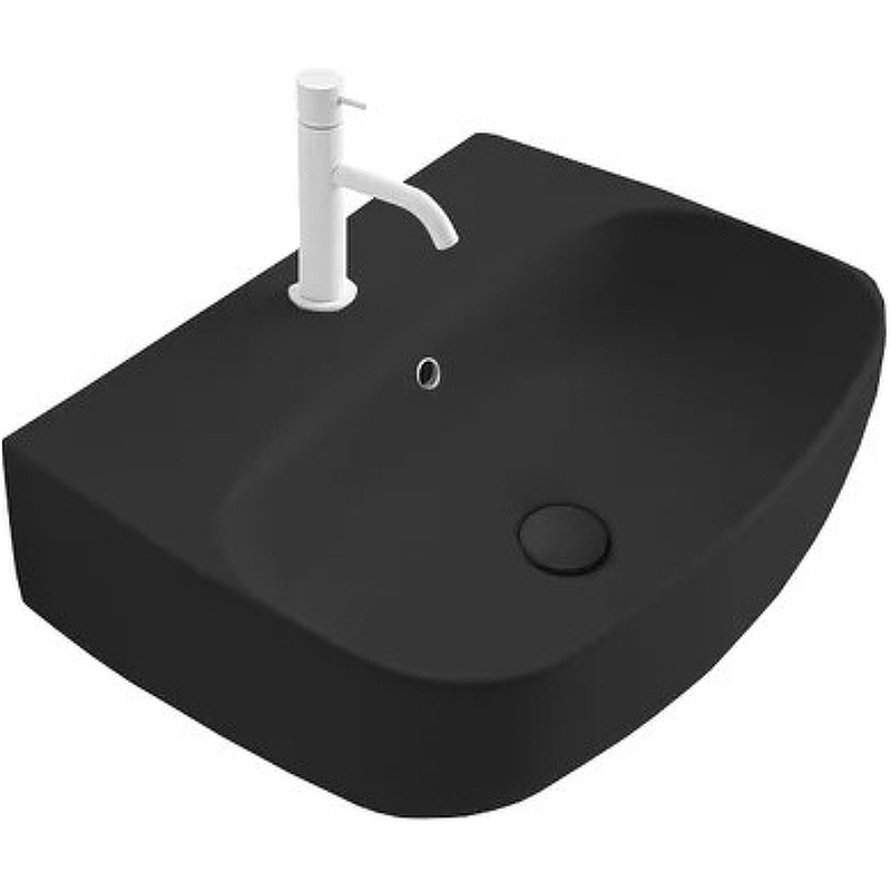 Раковина Kerasan Nolita 60 534131*1 Черная матовая от магазина ЛесКонПром.ру