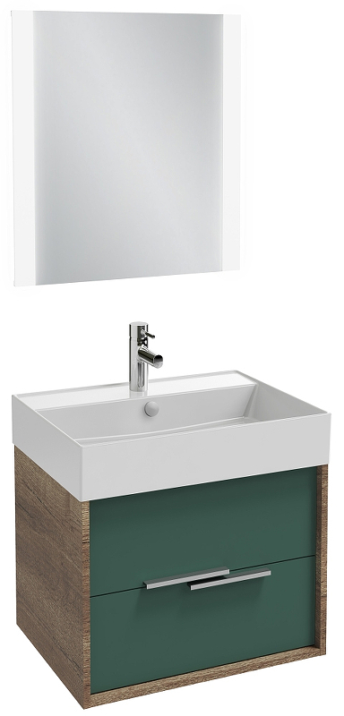 Раковина Jacob Delafon Vivienne 60 EXBH112-00 Белая от магазина ЛесКонПром.ру