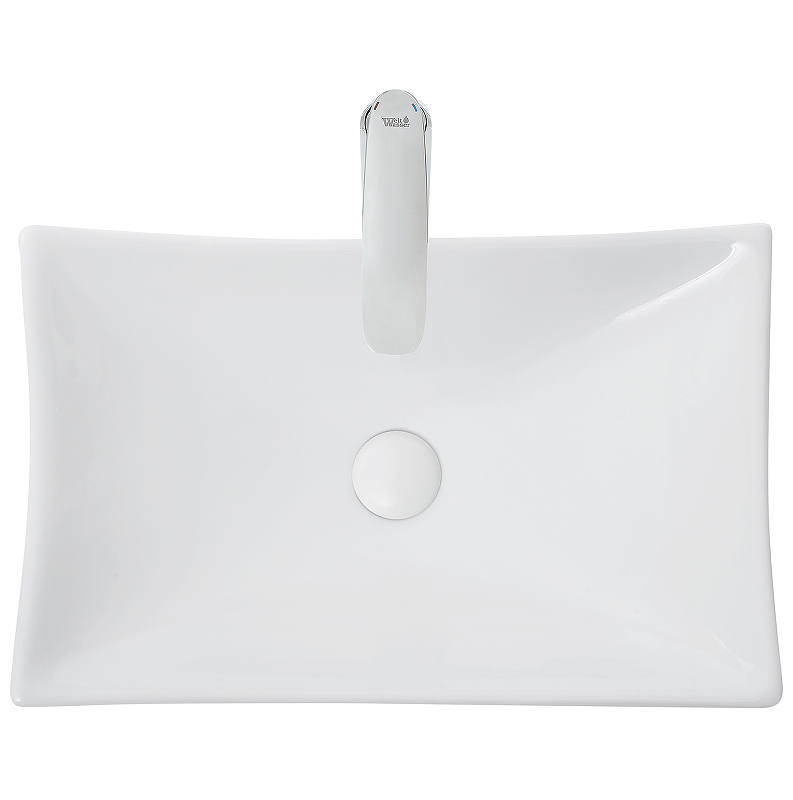 Раковина-чаша WeltWasser Elbach 1002 55 10000004586 Белый глянец от магазина ЛесКонПром.ру