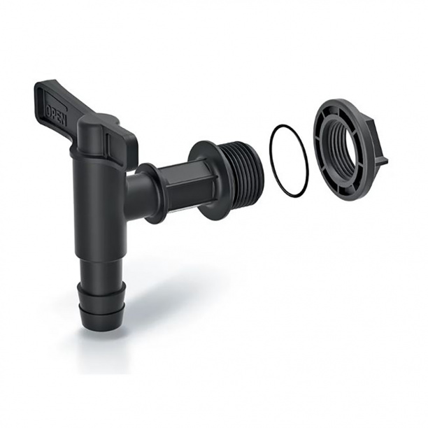 Кран Prosperplast Cantap 3/4" пластиковый от магазина ЛесКонПром.ру