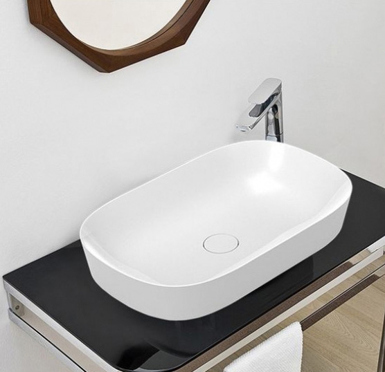 Раковина Artceram Ghost 65 GHL002 01 00 Белая от магазина ЛесКонПром.ру