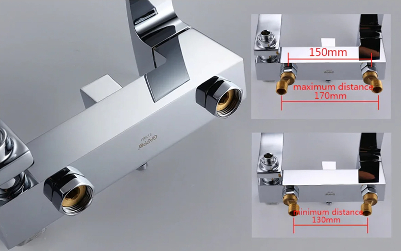 Душевая система Gappo G07 G2407 Хром от магазина ЛесКонПром.ру