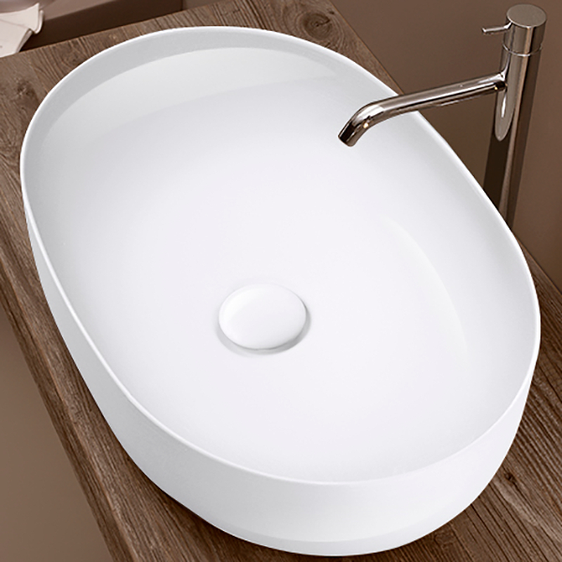 Раковина-чаша Kerasan Nolita 60 534301 Белая глянцевая от магазина ЛесКонПром.ру