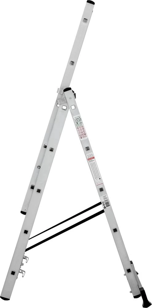 Лестница алюминиевая трехсекционная Новая Высота 3x5 арт. 1230305 от магазина ЛесКонПром.ру
