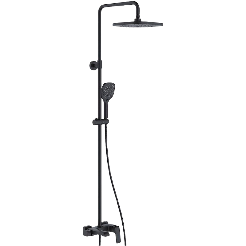 Душевая система Gappo G2450 Черная матовая от магазина ЛесКонПром.ру