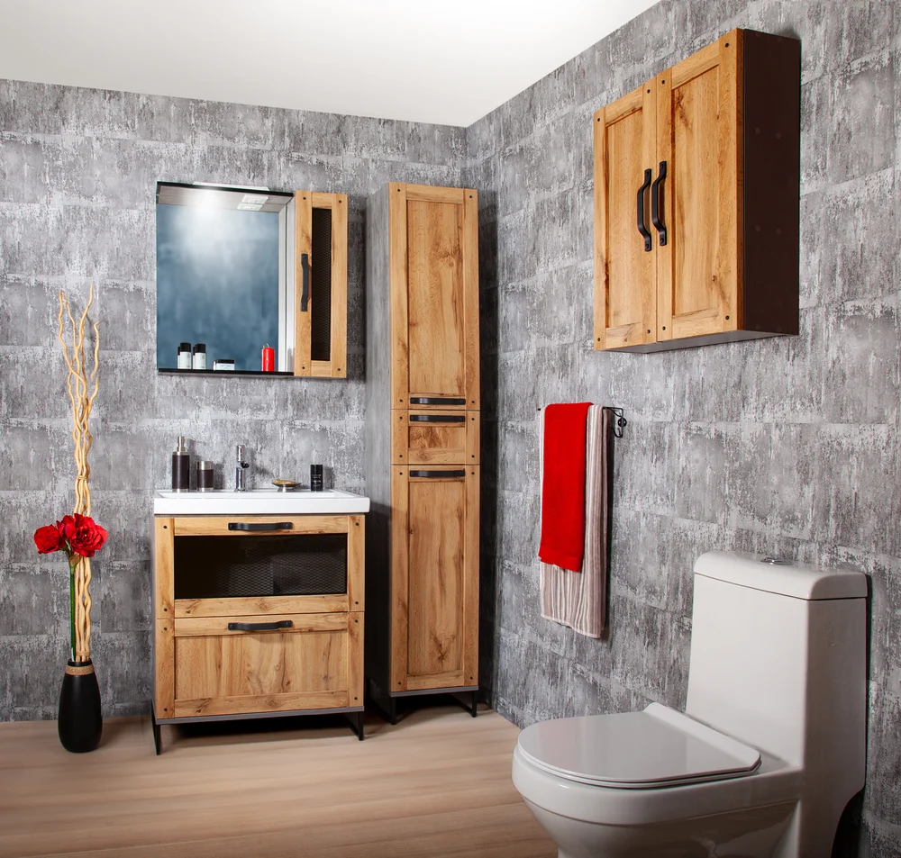 Зеркало Бриклаер Лофт 80 от магазина ЛесКонПром.ру