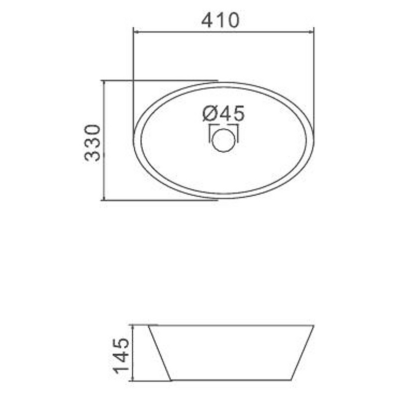 Раковина-чаша Gappo 41 GT304-8 Черная матовая от магазина ЛесКонПром.ру