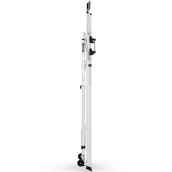 Складская профессиональная алюминиевая стремянка 8 ступеней с опорами CAGSAN арт.КPN7 от магазина ЛесКонПром.ру