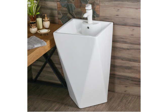 Раковина напольная MELANA MLN-B156 80536358 от магазина ЛесКонПром.ру