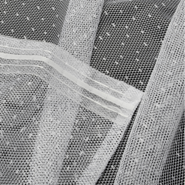 Штора-тюль Олла 250х260 см белая от магазина ЛесКонПром.ру