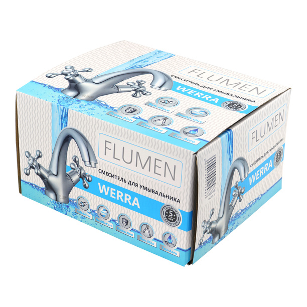 Смеситель для раковины FLUMEN Werra от магазина ЛесКонПром.ру