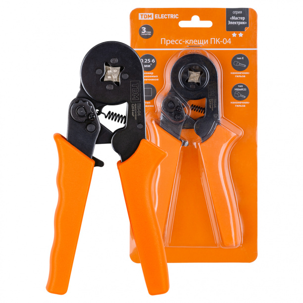 Пресс-клещи TDM ЕLECTRIC ПК-04 от магазина ЛесКонПром.ру