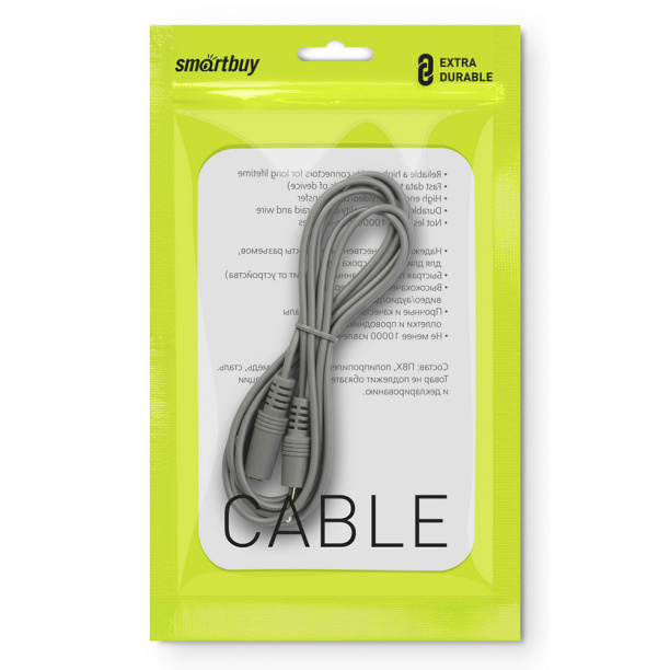 Удлинитель Smartbuy 3.5 Jack 5 м от магазина ЛесКонПром.ру