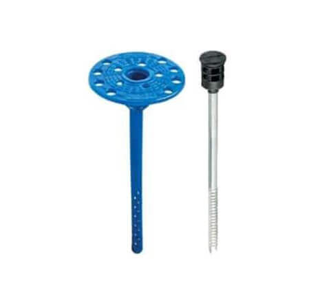 Дюбель фасадный EVOFAST ТД8/60М3-200 с забивным элементом из оцинкованной стали и термоголовой 300 шт от магазина ЛесКонПром.ру