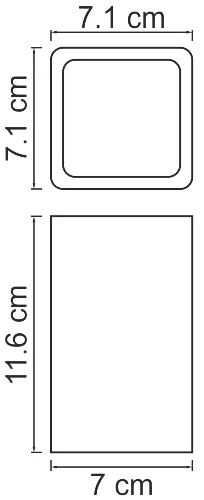 Стакан Wasserkraft Oder 9628 от магазина ЛесКонПром.ру