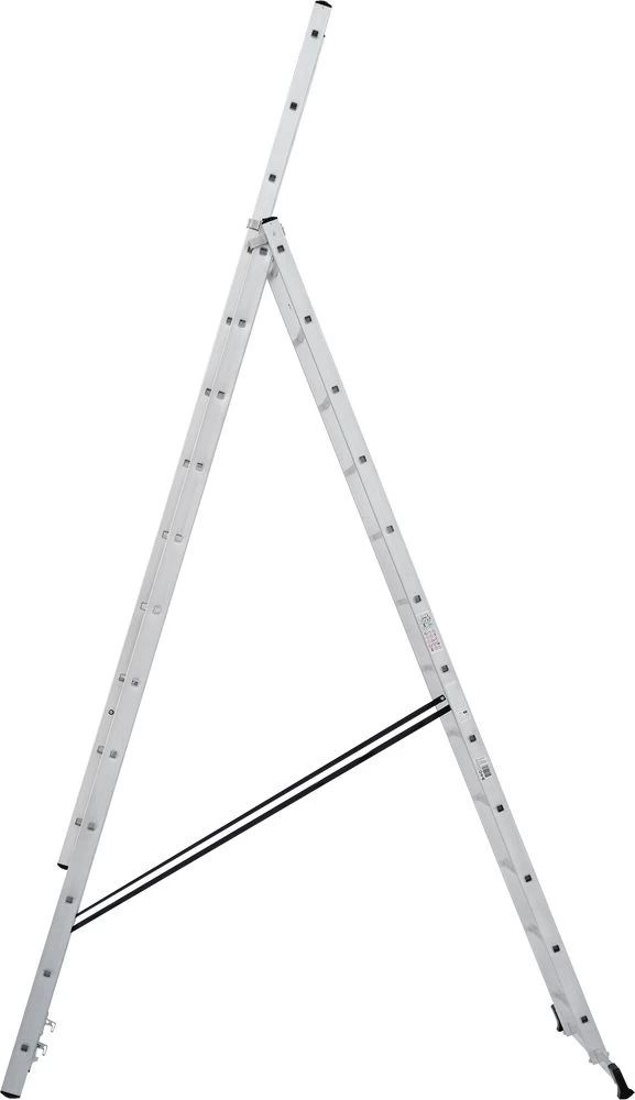Лестница алюминиевая трехсекционная Новая Высота 3x12 арт. 1230312 от магазина ЛесКонПром.ру