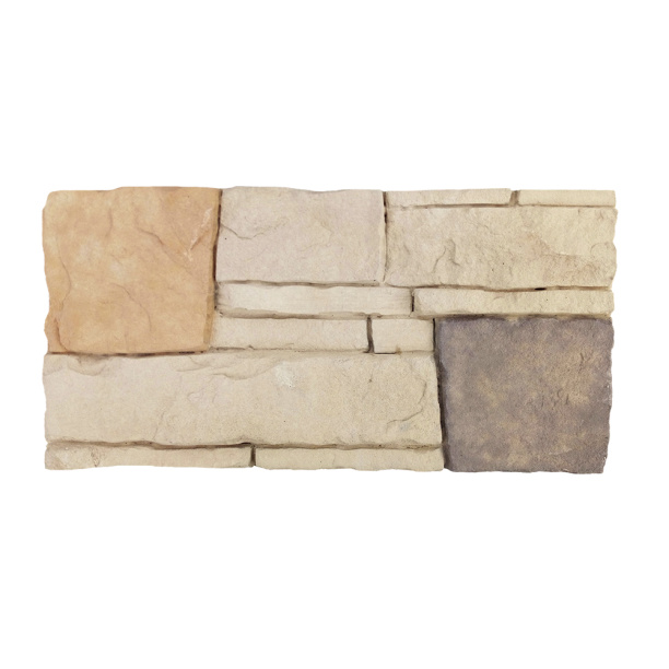 Фасадная плитка Маркхот 106 бежевая упаковка 0,5 м2 от магазина ЛесКонПром.ру