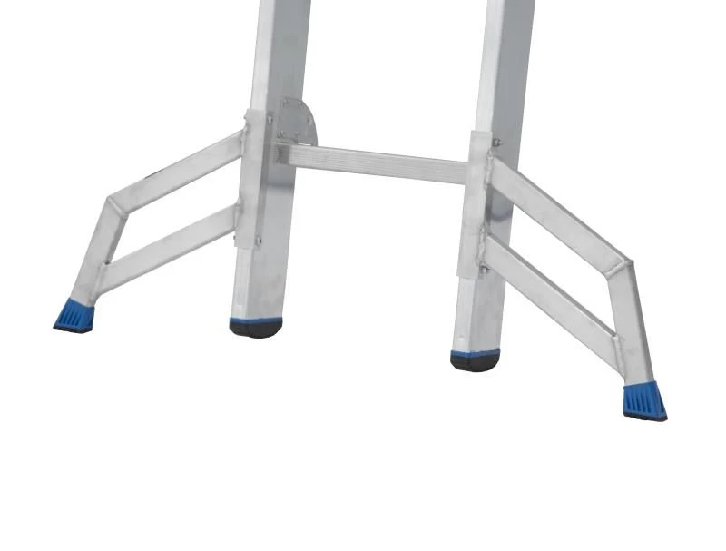 Лестница алюминиевая трехсекционая профессиональная KRAUSE STABILO 3х14 от магазина ЛесКонПром.ру