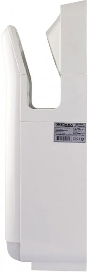 Сушилка для рук Connex HD-1200 jet white от магазина ЛесКонПром.ру