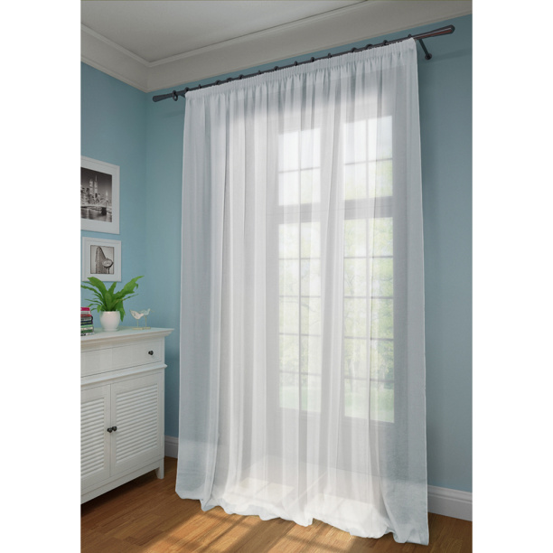 Штора-тюль Батист 300х275 см белая от магазина ЛесКонПром.ру