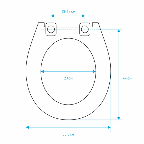 Сиденье для унитаза Cersanit Fast микролифт белое от магазина ЛесКонПром.ру