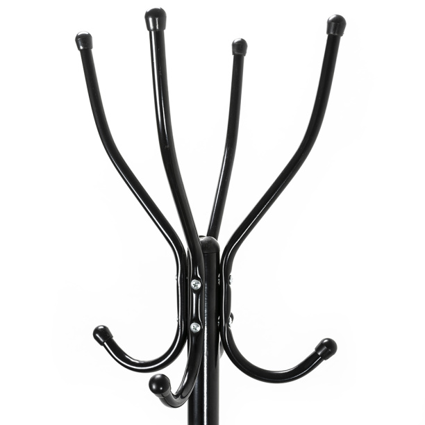 Вешалка напольная Ника ВК4 черная от магазина ЛесКонПром.ру