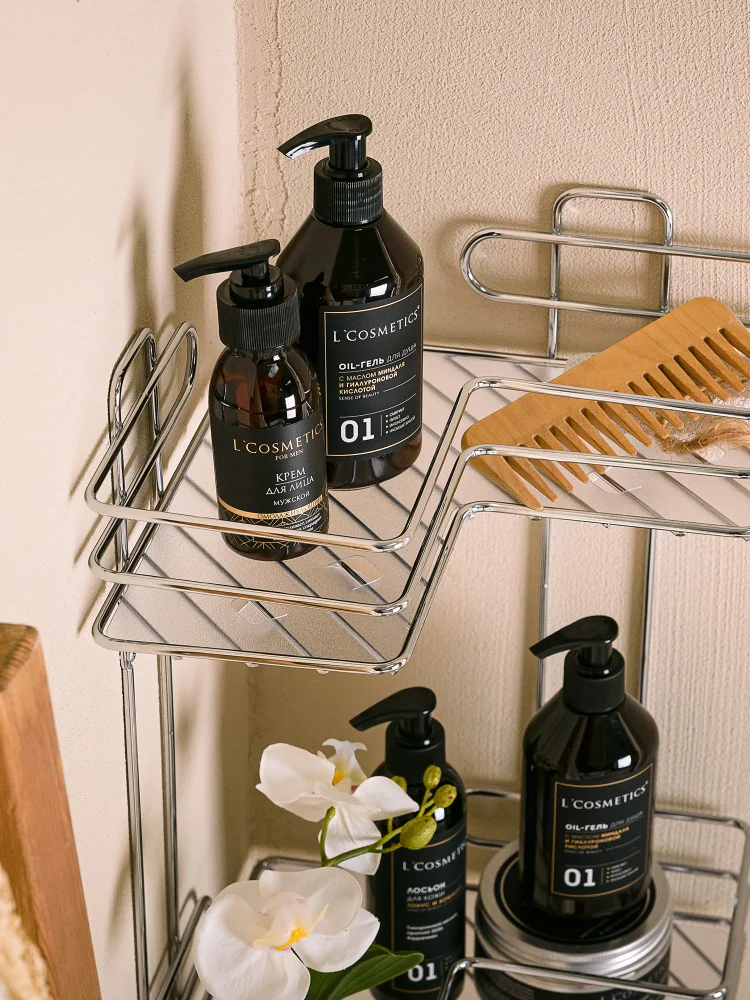 Полка ЧМЗ 501-005-04 2-ярусная, угловая от магазина ЛесКонПром.ру