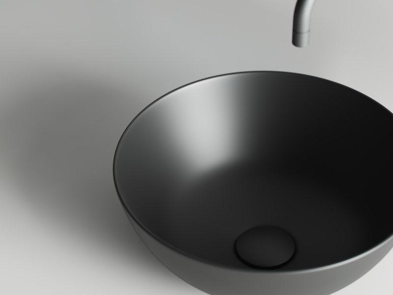 Раковина-чаша Ceramica Nova Element 35 CN6004 Черная матовая от магазина ЛесКонПром.ру