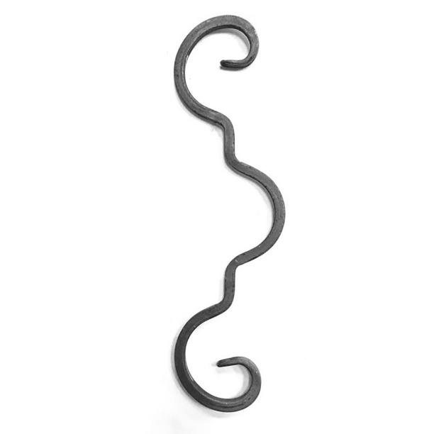 Завиток из 10х10 мм 375х100 мм от магазина ЛесКонПром.ру