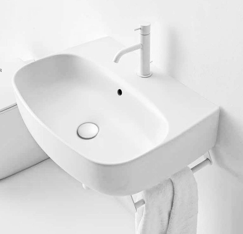 Раковина Kerasan Nolita 70 534201*1 Белая от магазина ЛесКонПром.ру