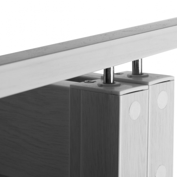 Дверь жалюзийная 2055х810 мм серый ясень от магазина ЛесКонПром.ру