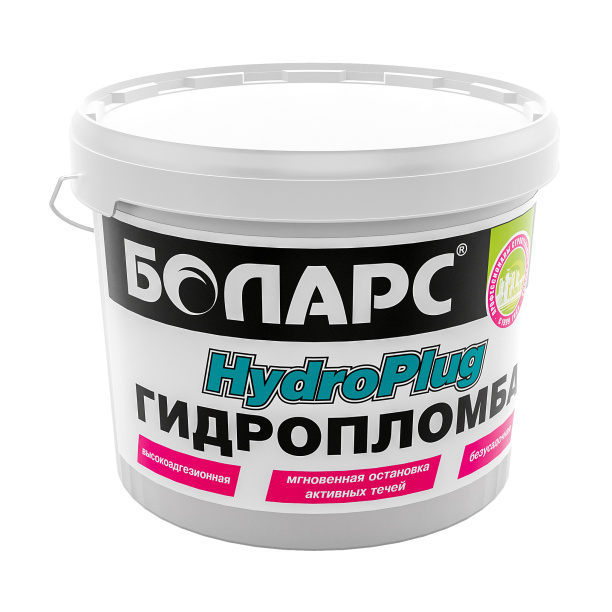 Гидропломба БОЛАРС 0,6 кг от магазина ЛесКонПром.ру
