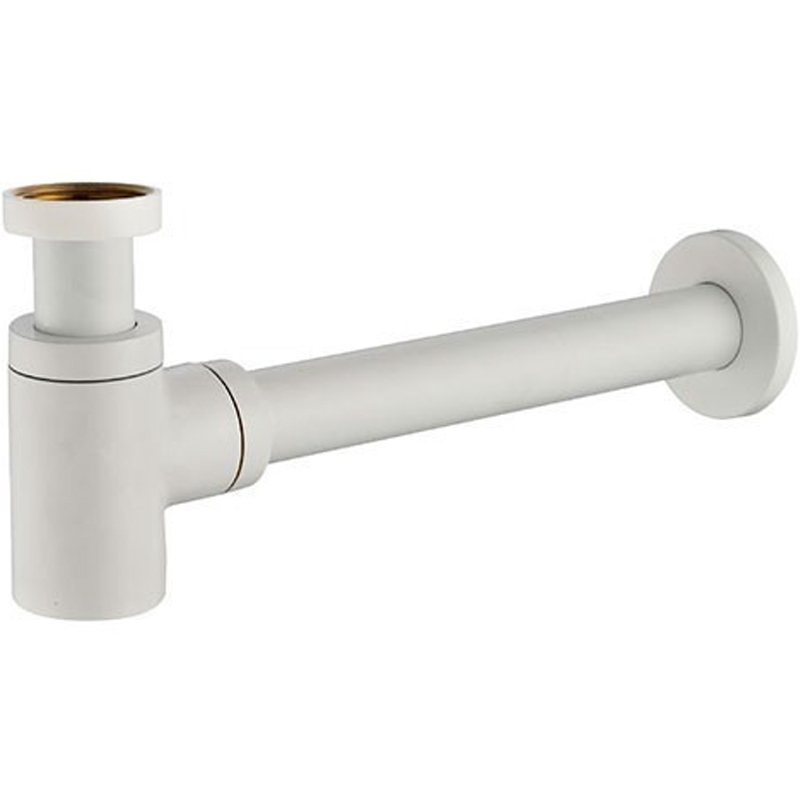 Сифон для раковины Paffoni Minimal ZACC240BO Белый матовый от магазина ЛесКонПром.ру