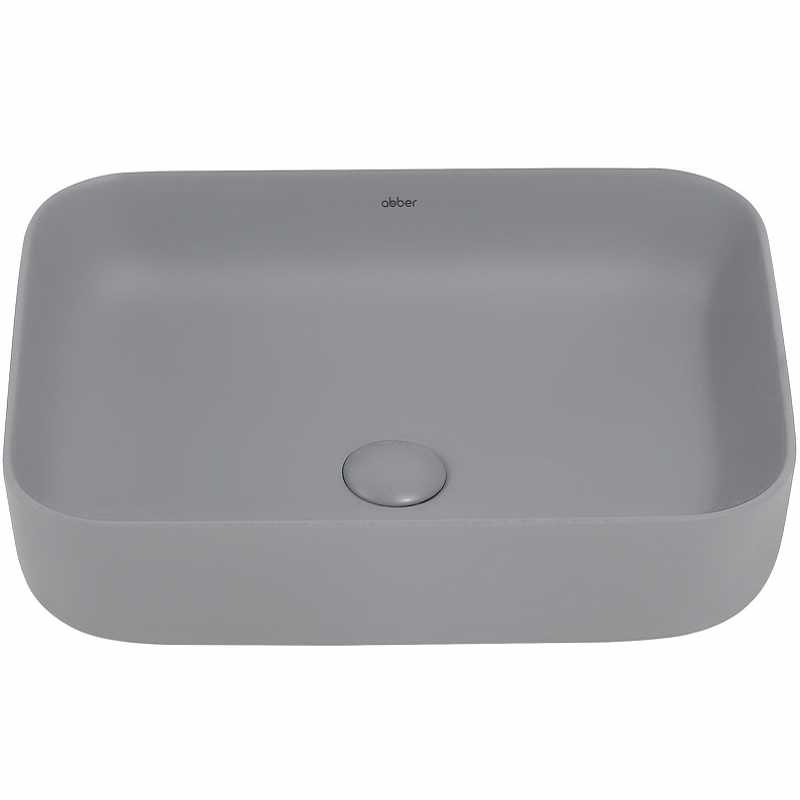 Раковина-чаша Abber Rechteck 50 AC2202MG Серая матовая от магазина ЛесКонПром.ру