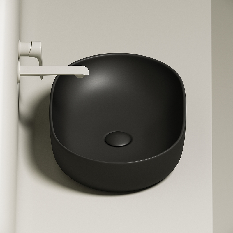 Раковина-чаша Ceramica Nova Element 60 CN6047MB Черная матовая от магазина ЛесКонПром.ру