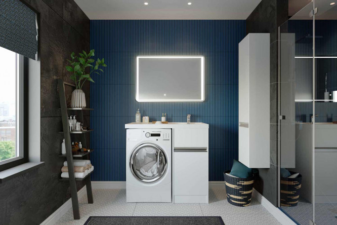 Раковина правая AQUATON Лондри 80361139 от магазина ЛесКонПром.ру