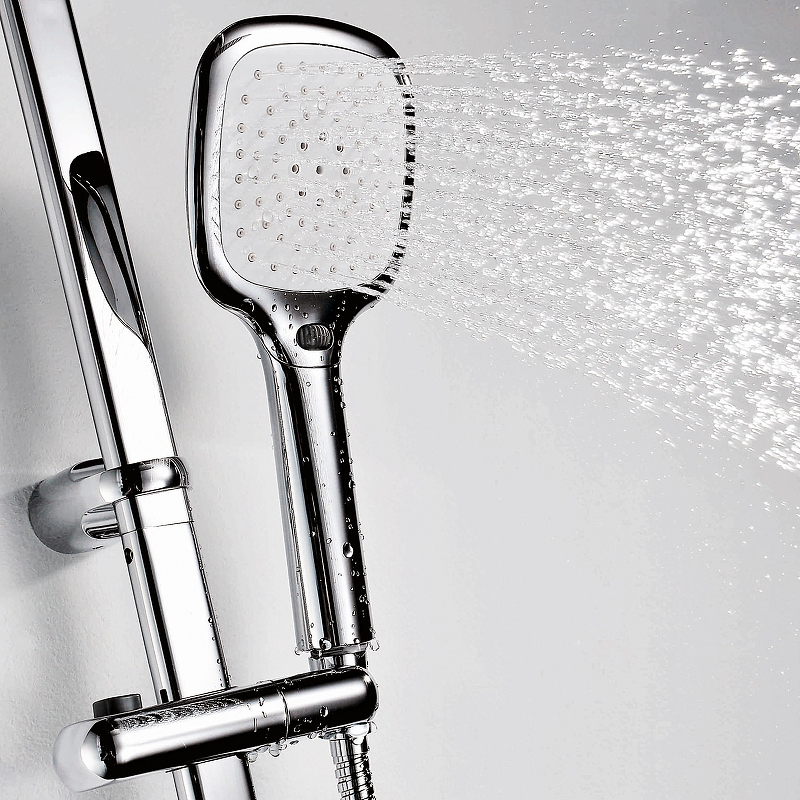 Душевая система WasserKRAFT A042 Хром от магазина ЛесКонПром.ру