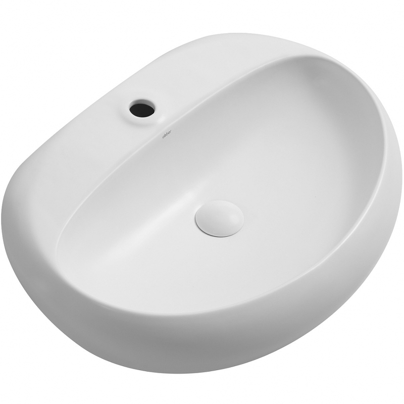 Раковина Abber Bequem 64 AC2112MW Белая матовая от магазина ЛесКонПром.ру