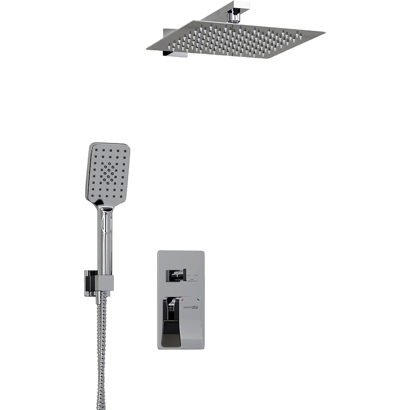 Душевая система WasserKRAFT Aller A16190 Хром от магазина ЛесКонПром.ру