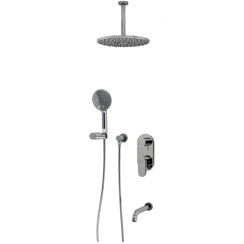 Душевая система WasserKRAFT Dinkel A175868 Хром от магазина ЛесКонПром.ру