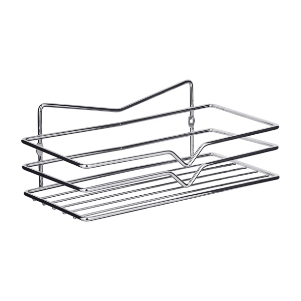 Полка сетчатая Verran Киса 1-ярусная прямая хром от магазина ЛесКонПром.ру