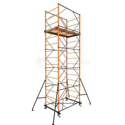 Вышка-тура стальная Ринстрой Радиан-Альфа, Н-6,2м (арт. РА-6,2) от магазина ЛесКонПром.ру