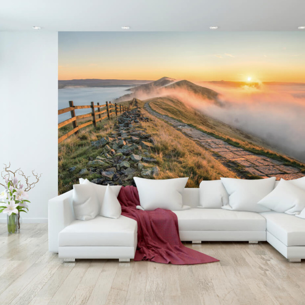 Фотообои бумажные Край вершин 368x254 см от магазина ЛесКонПром.ру