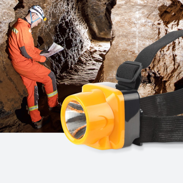 Фонарь налобный Трофи TG1 1 Вт аккумуляторный от магазина ЛесКонПром.ру