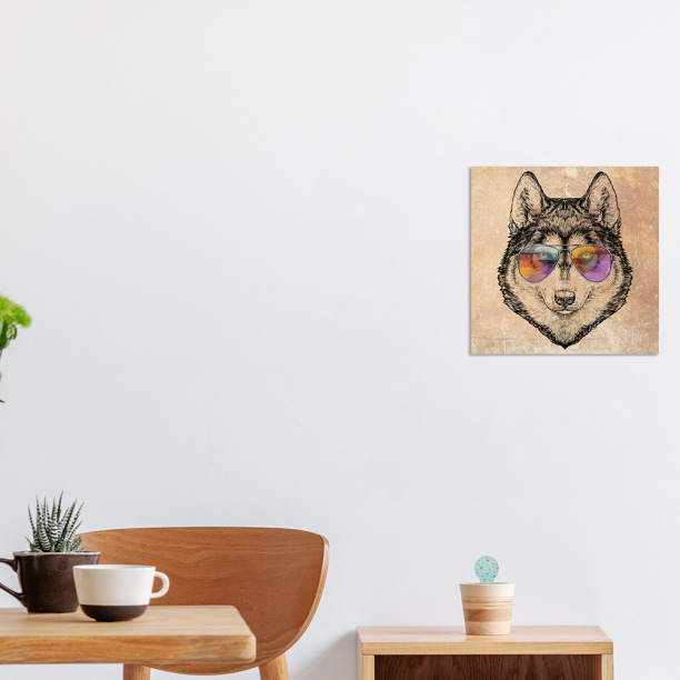 Картина на стекле Роковая красотка 40х50 см от магазина ЛесКонПром.ру