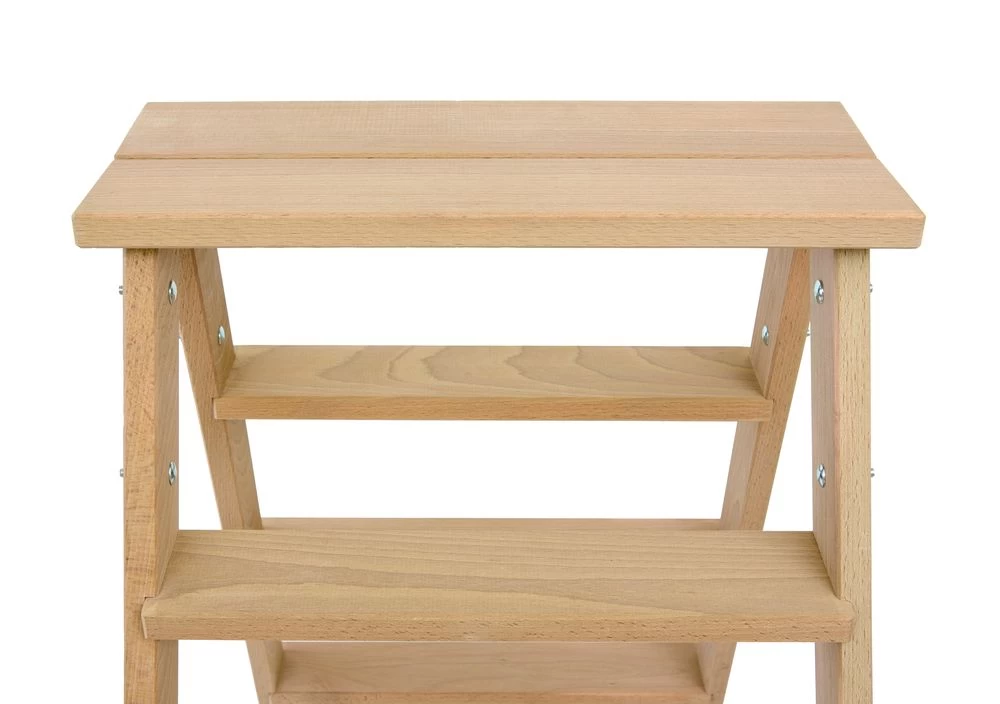 Стремянка двухсторонняя деревянная со ступенями Hoz-Block Штукатур 2x5 ступеней (арт. СДДШ-5) от магазина ЛесКонПром.ру