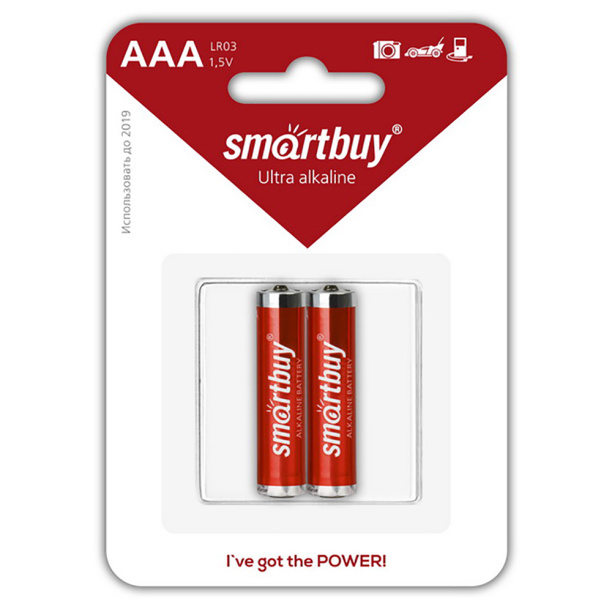 Батарейка LR03(ААA) Smartbuy 2 шт от магазина ЛесКонПром.ру