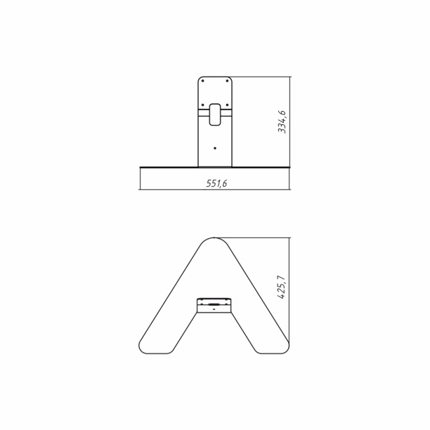 Подставка для рециркулятора Protego F160 от магазина ЛесКонПром.ру